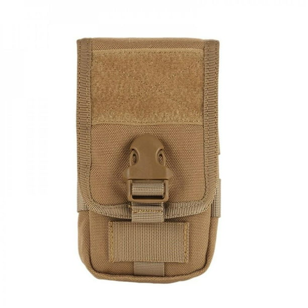Outdoor Tactical Waist Bag EDC Molle Belt Waist Pouch Security Purse Phone 